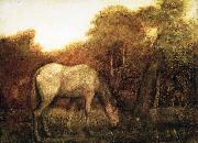 Albert Pinkham Ryder Grazing Horse Sweden oil painting artist